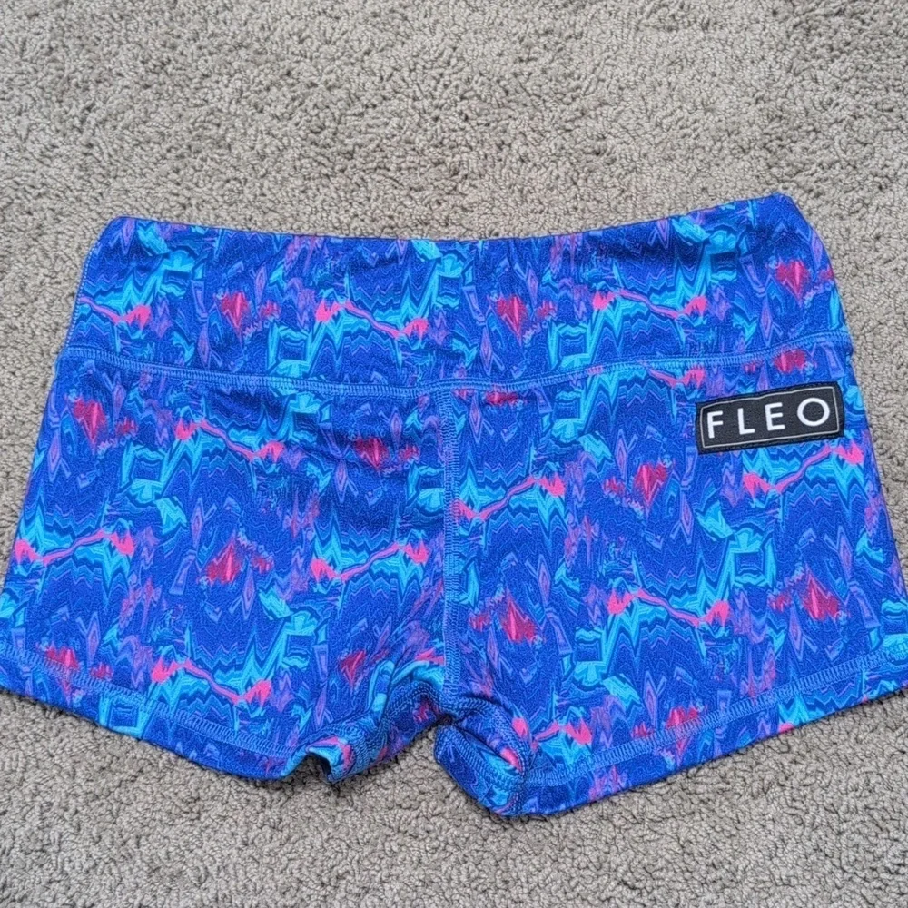FLEO CrossFit Spandex Workout Shorts 2.5